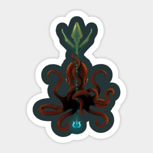 Realistic Octopus Tattoo Sticker